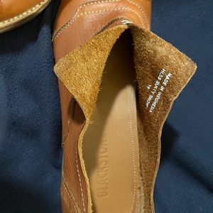 Blackstone leather slip on oxford